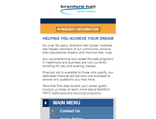 Tablet Screenshot of branfordhall-us.com